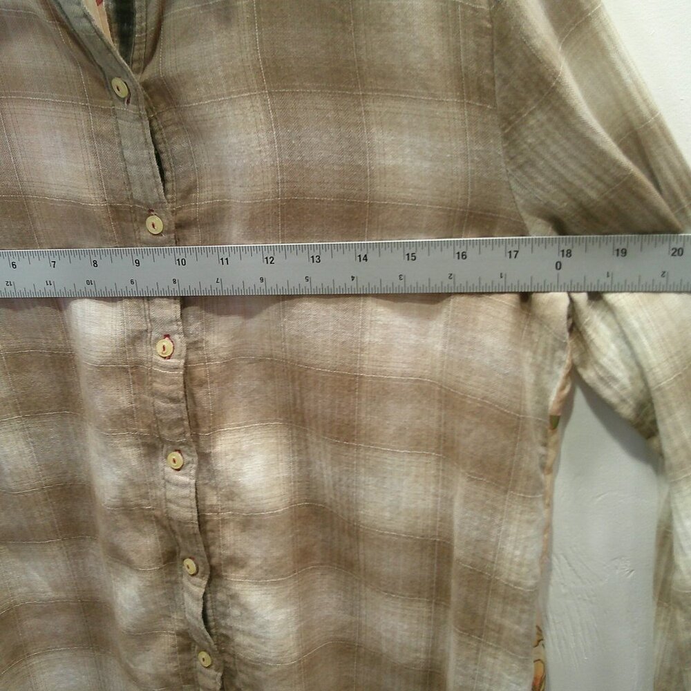 Johnny Was Western Button Feminine Long Sleeve Blouse Size XS - Picture 7 of 9